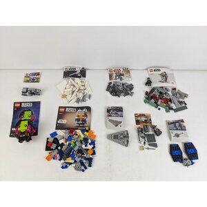 Lego Mixed Lot Star Wars Marvel LOTR Gandalf 30213 Ahsoka Tano 40539 Polybags